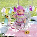 Baby Born pončas ir šortai lėlėms