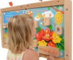 Bičių edukacinė lenta vaikams gyvenimo ciklas Masterkidz Montessori