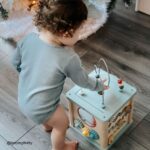 Bigjigs medinis veiklos kubas