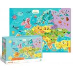 Dodo dėlionė vaikams Europos žemėlapis (100 det.)