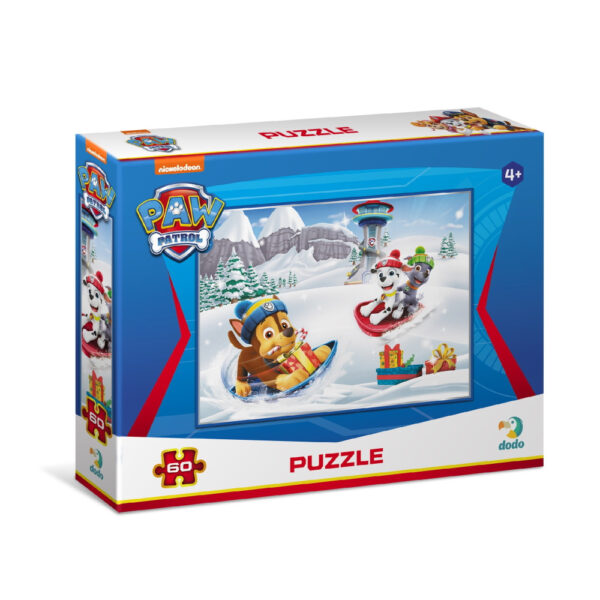 Dodo dėlionė vaikams Paw Patrol Kalėdos (60 det.)