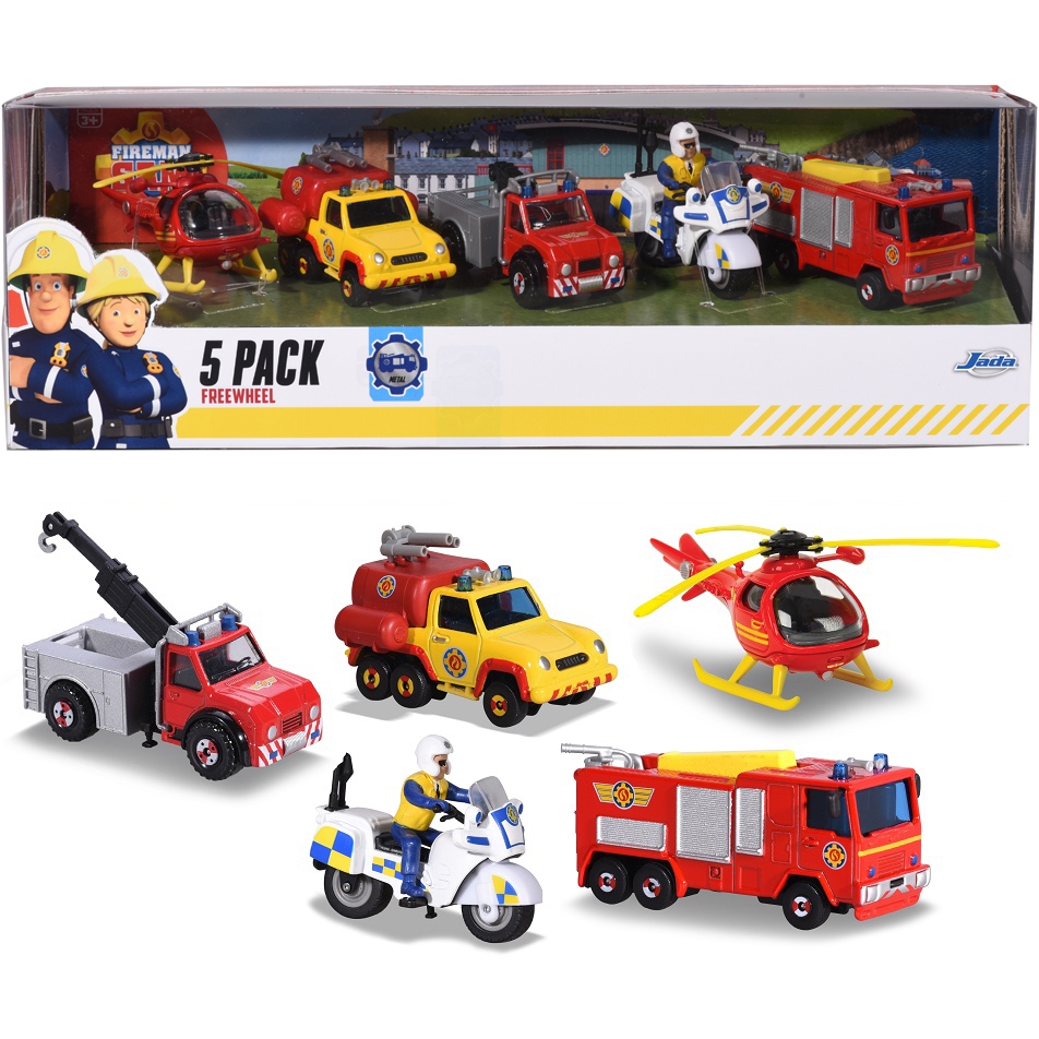 Fireman automobiliai 5 vnt