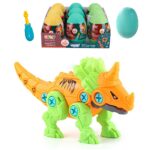 Konstrukcinis dinozauras kiaušinyje su atsuktuvu – Ceratopas