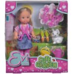 Lėlė Evi – sodininkė su zuikui