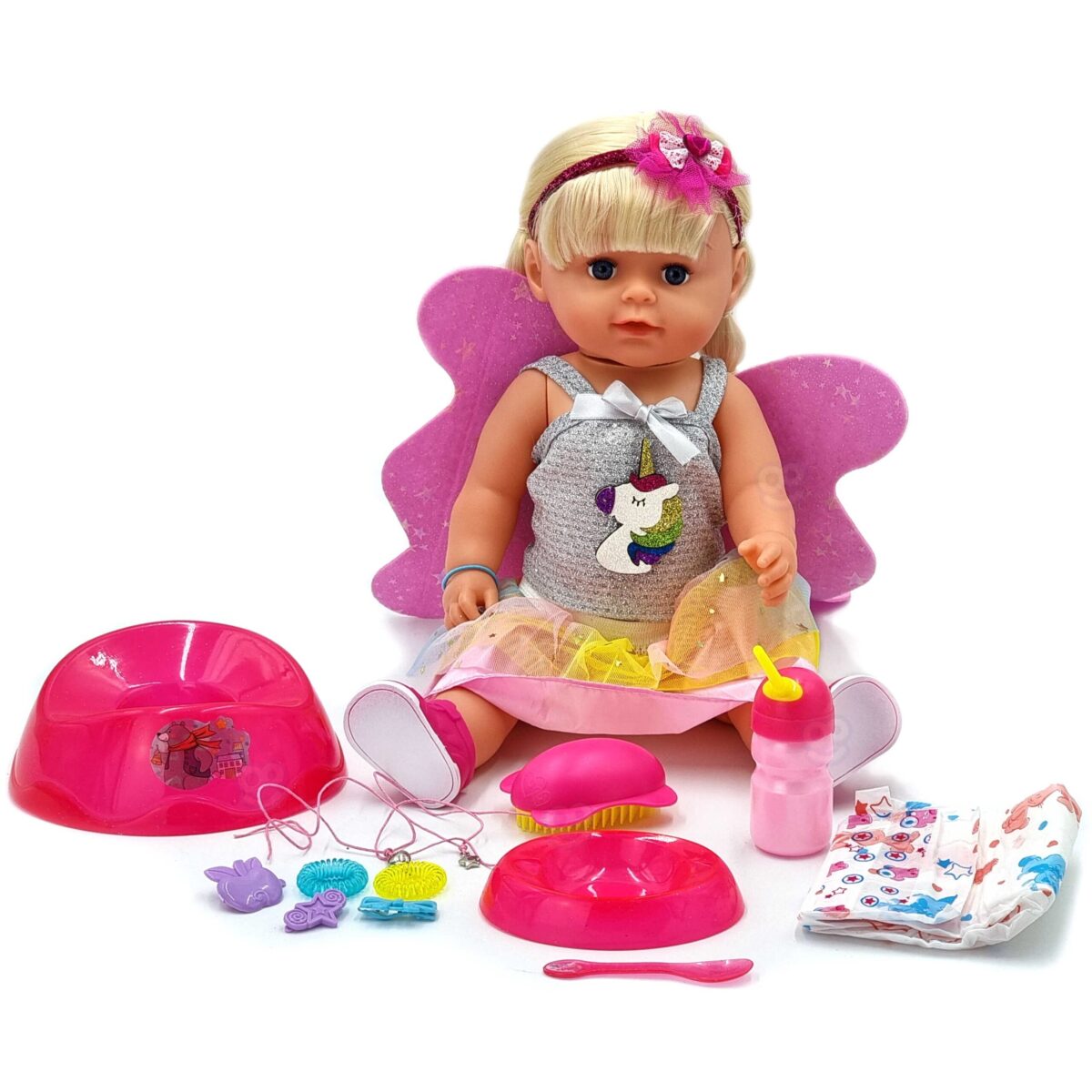 Lėlė balerina Zosia 43cm + aksesuaras