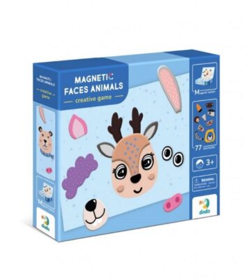 MON Magnetukų rinkinys Gyvūnai (77 el.)