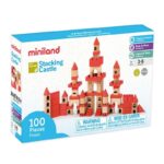 Miniland medinė pilis (100 el.)