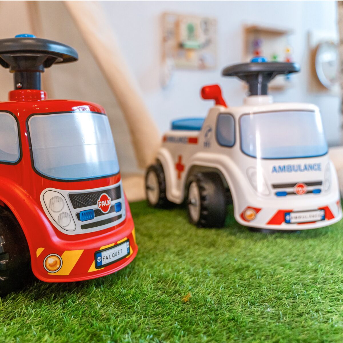 Paspiriamoji mašinėlė – greitosios pagalbos automobilis