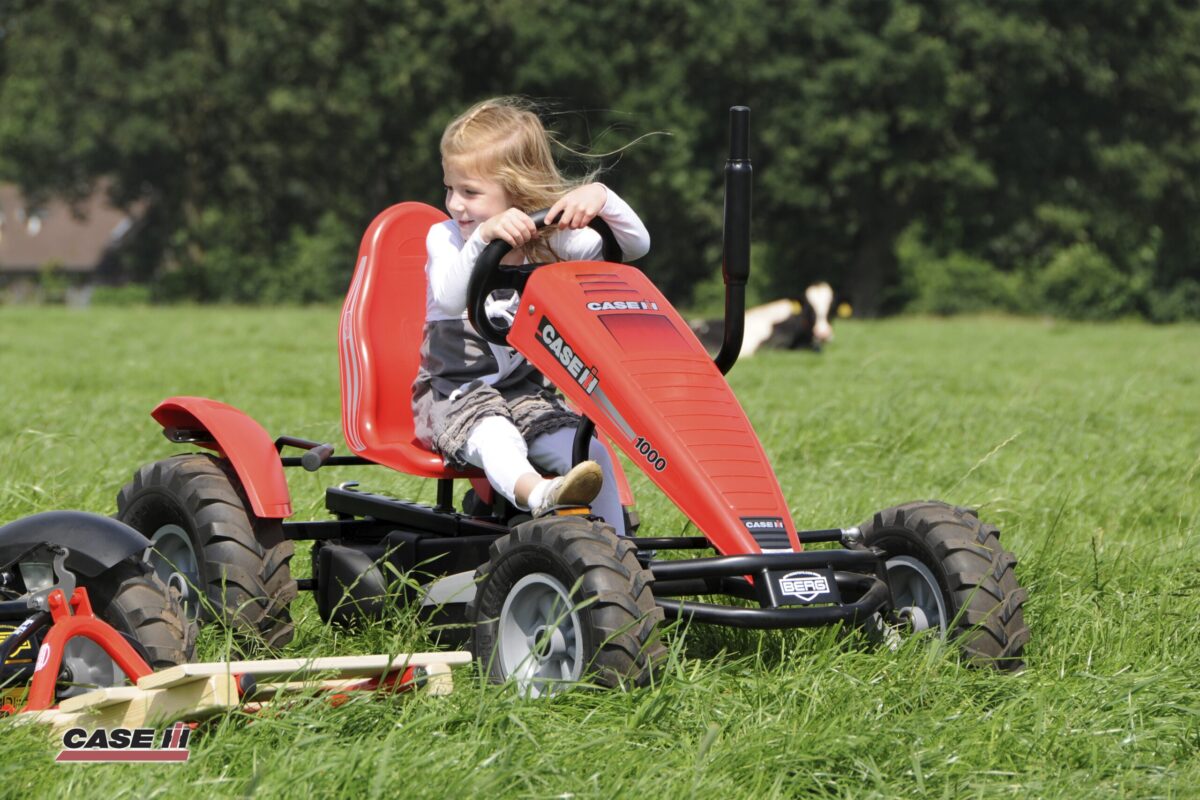 Pedalinis kartingas XL – raudonas