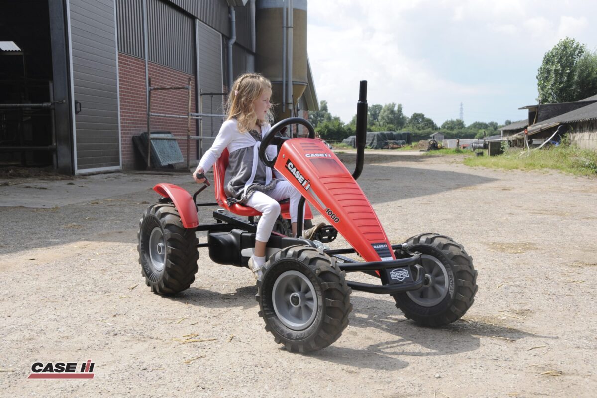 Pedalinis kartingas XL – raudonas