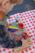 Vaikiška kepsninė su šviesa ir garsu