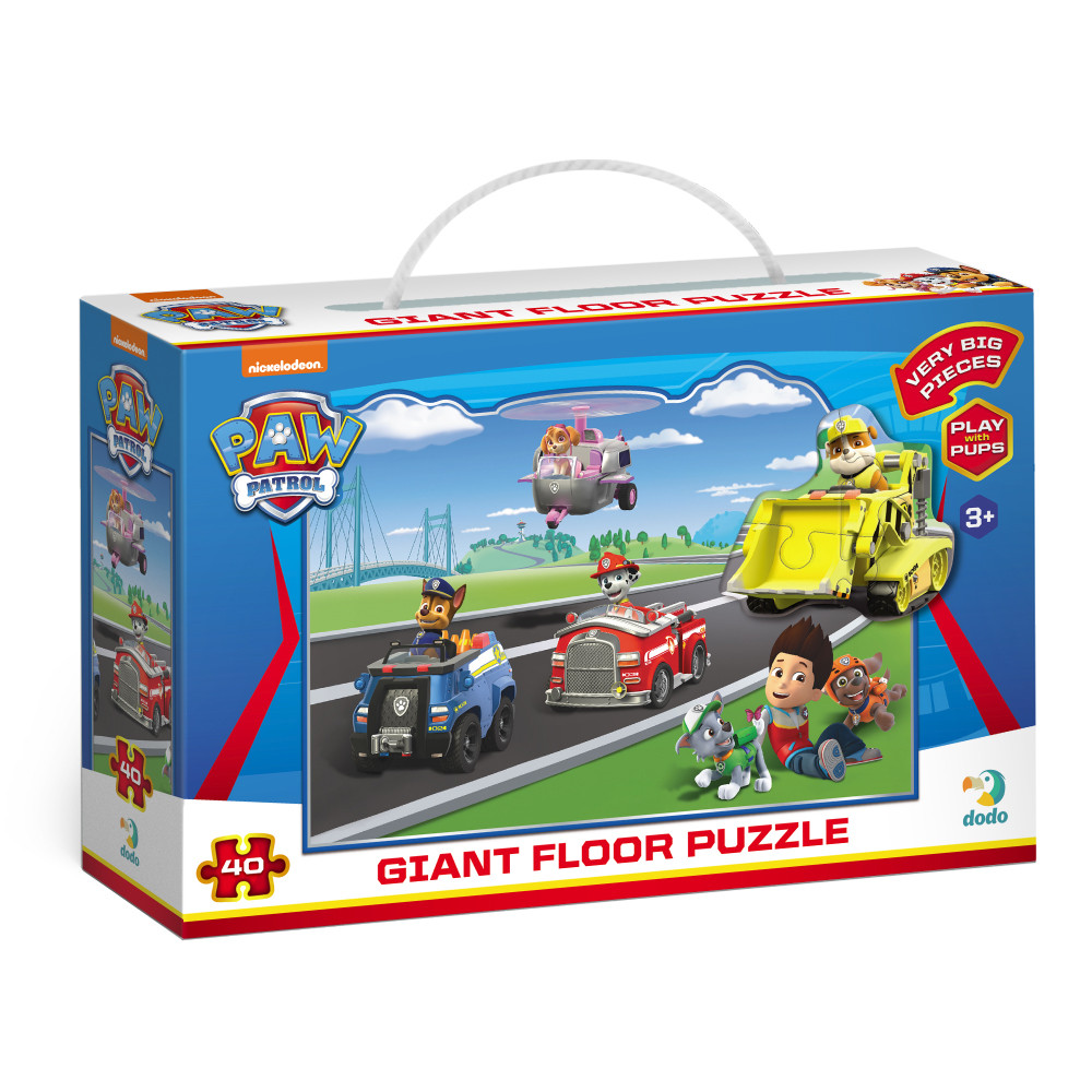 Dodo didelių detalių dėlionė vaikams Paw Patrol (40 det.)