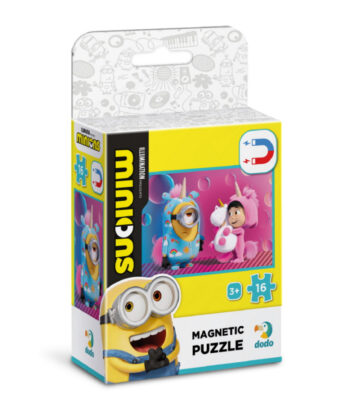 Dodo magnetinė Minions dėlionė Vienaragiai (16 el.)