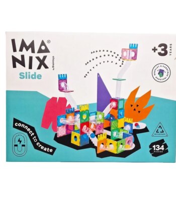 Imanix magnetinio konstruktoriaus kamuoliukų trasa (134 el.)