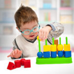 Miniland lavinamasis rinkinys Abacolor Maxi